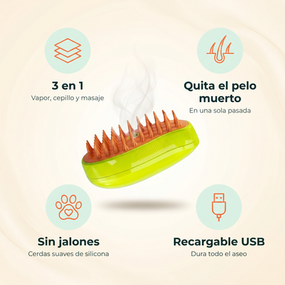 Beneficios del cepillo de vapor