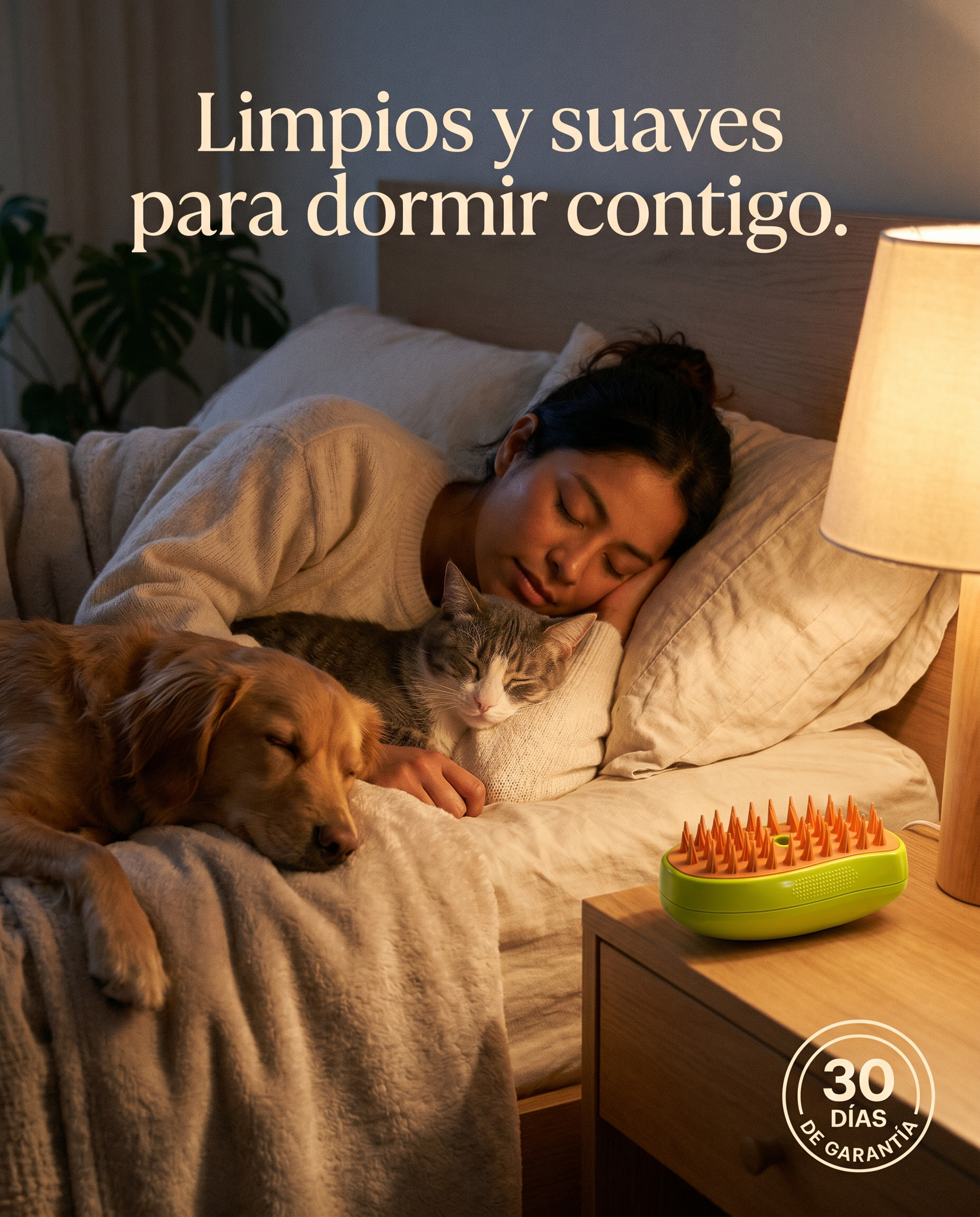 Limpios para dormir contigo